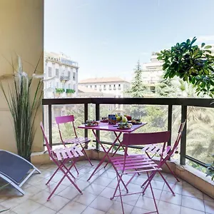 Grand H -f2, Face Vieux- Nice, Terrasse, Ascenseur, Climatisation, Terrace - City Center Nice